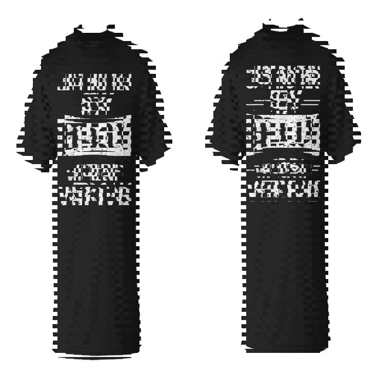 Bald Guy ウィッグ 面白い Just Another セクシー ハゲ男 ハゲ Tシャツ