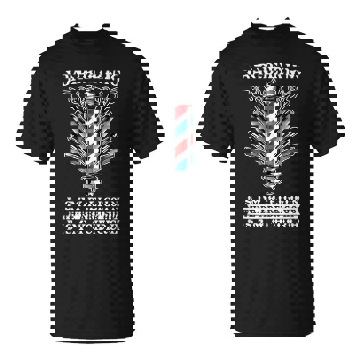 Barber ヘアドレッサー ヘアスタイリスト バーバーショップ バーバー Tシャツ