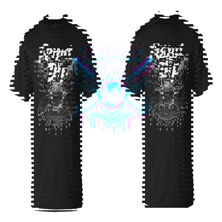 Baseball Drip For Boys Ice Cream Drip Youth Graphic Men T-Shirt