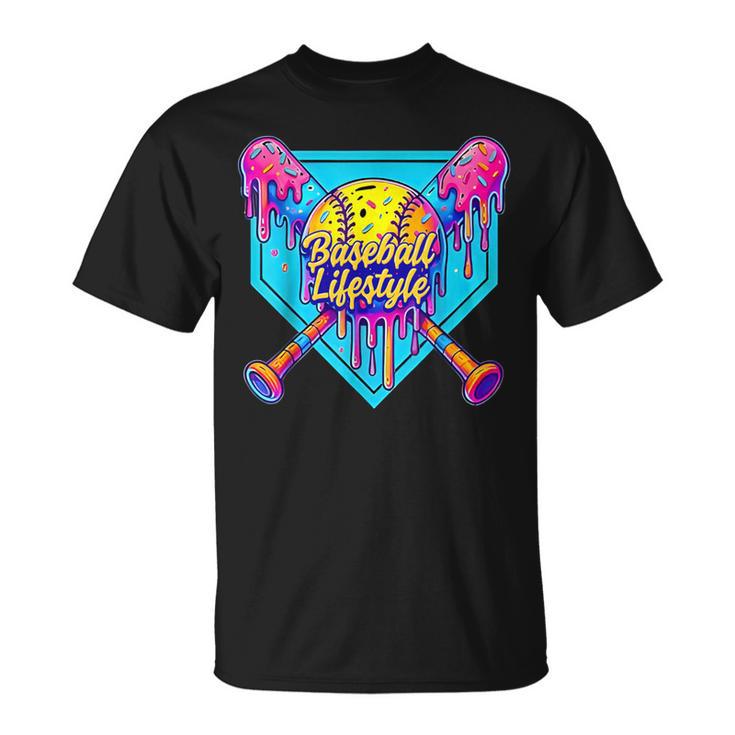 67 Baseball Lifestyle 101 Baseball T-Shirt - Seseable
