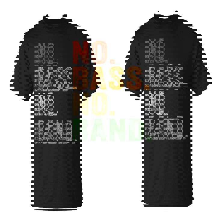 Bassist 楽器 エレキベース バンドなし Tシャツ