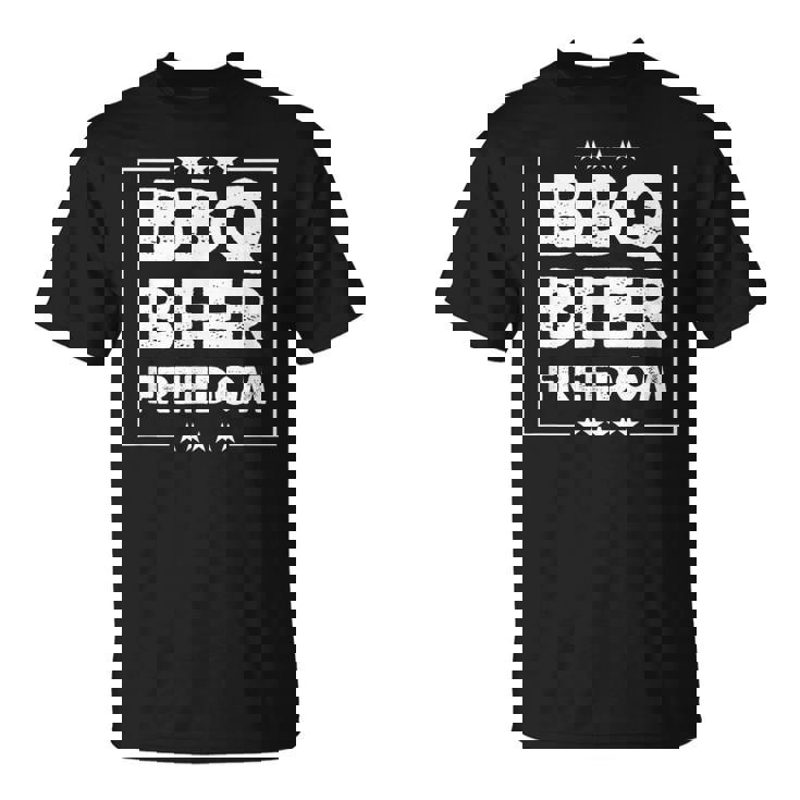 Bbq ビール 自由 Tシャツ