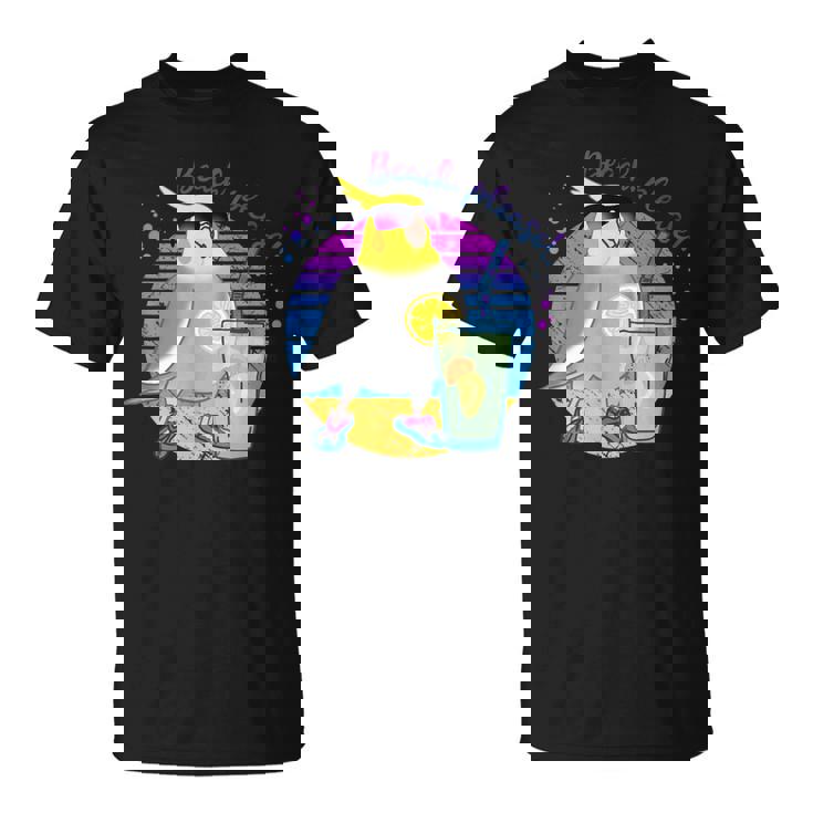 Beach Pleaseummer オカメインコ サングラス バーブ ミーム オウム Tシャツ