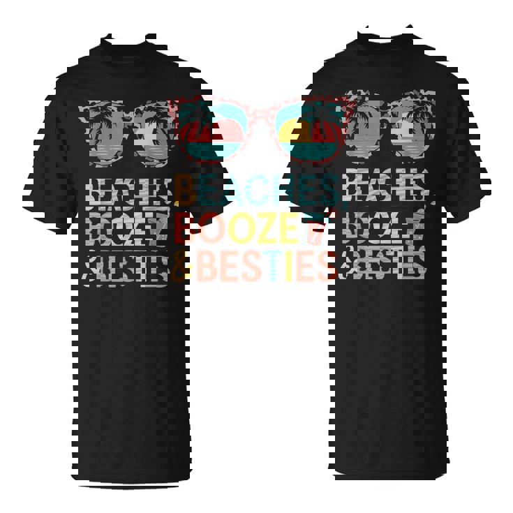 Beaches Booze Besties 夏休み 旅行 ギフト Tシャツ