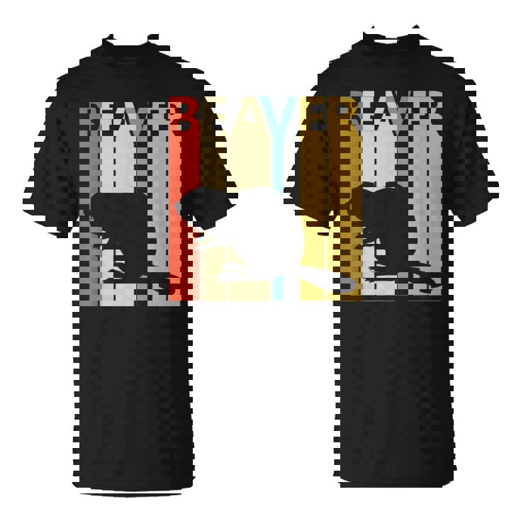 Beaver ビーバー 動物 Tシャツ