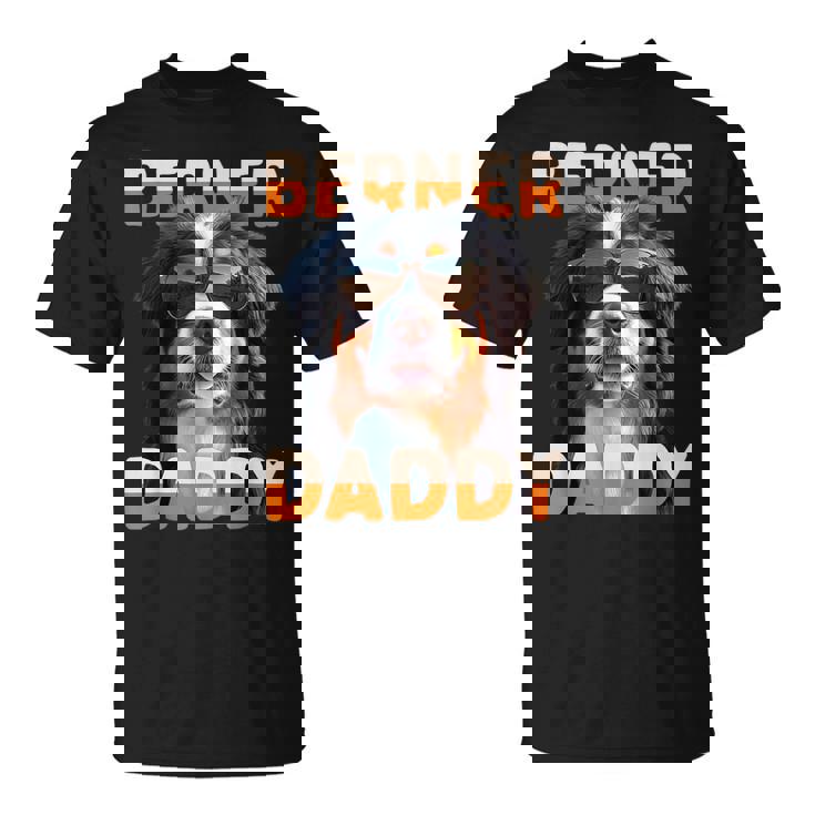 Berner Daddyバーニーズマウンテンドッグ お父さん 犬 お父さん 父の日 バーニーズ お父さん Tシャツ
