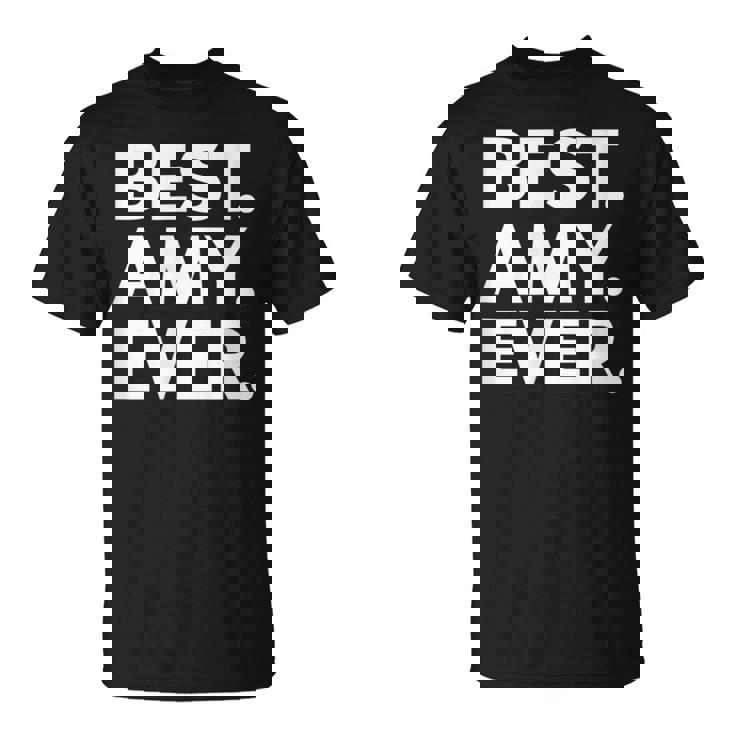 Best Amy Ever 人気 誕生名 エイミーコスチューム Tシャツ