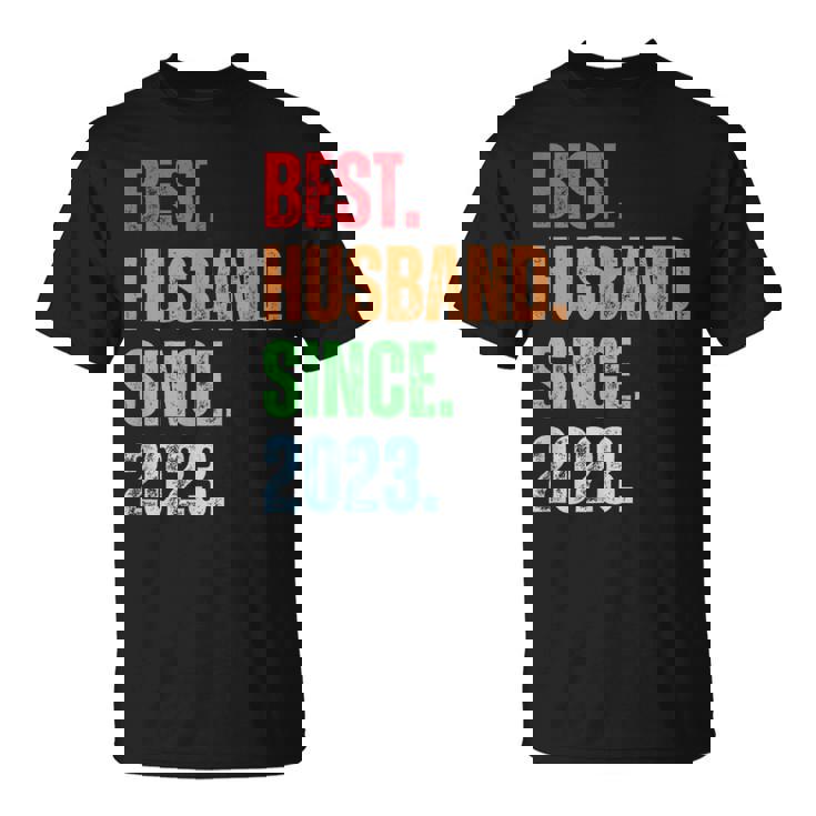 Best Husbandince 2023 2Nd Anniversary Husband Tシャツ