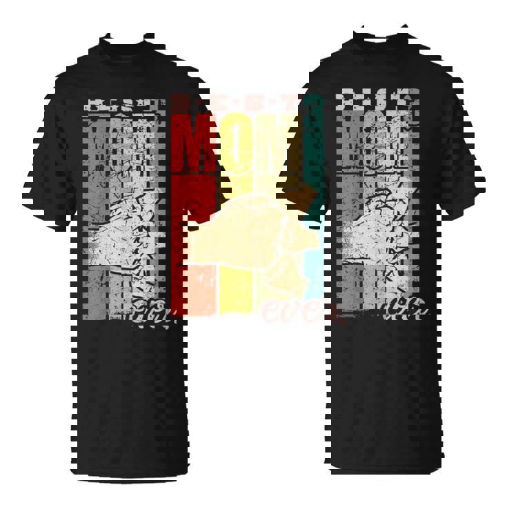 Best Mom Ever Madre De Tres Trillizos Madre De 3 Niños Camiseta unisex
