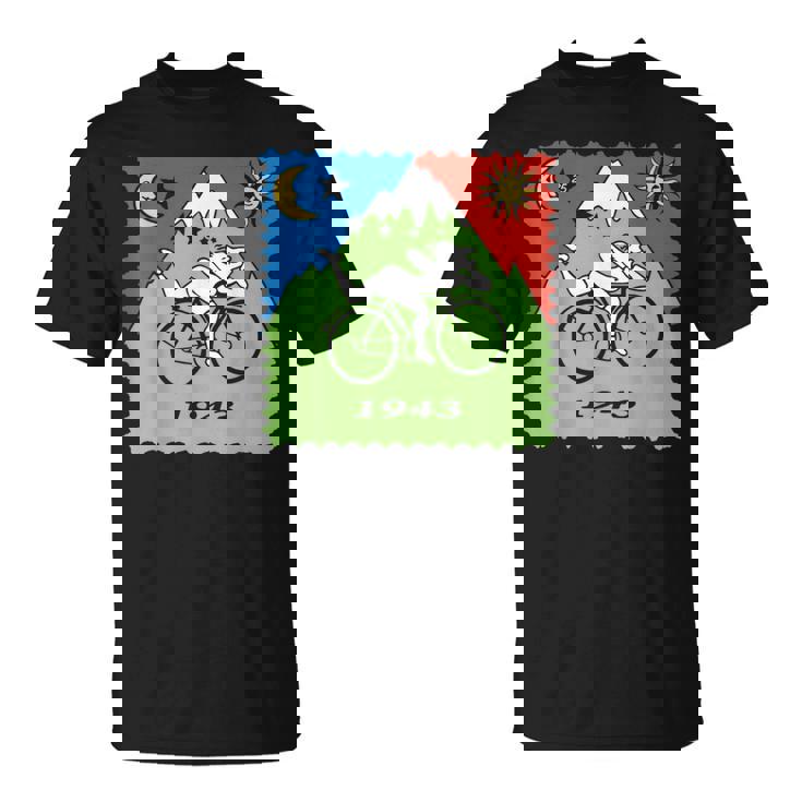 Bicycle Day 1943 Lsd Acid Hofmann Trip Tシャツ