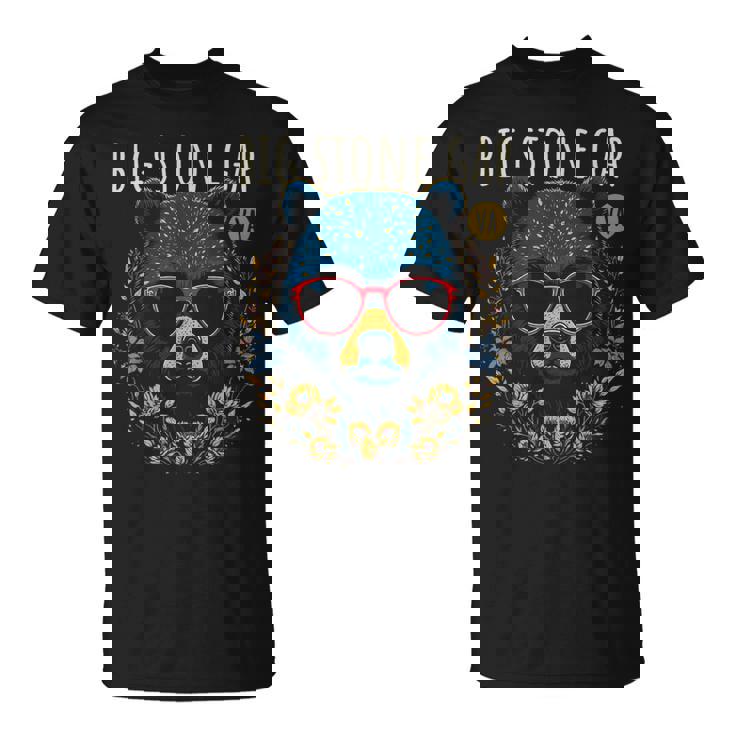 Bigtone Gapirginia Usa 風変わりなクマのデザイン Tシャツ