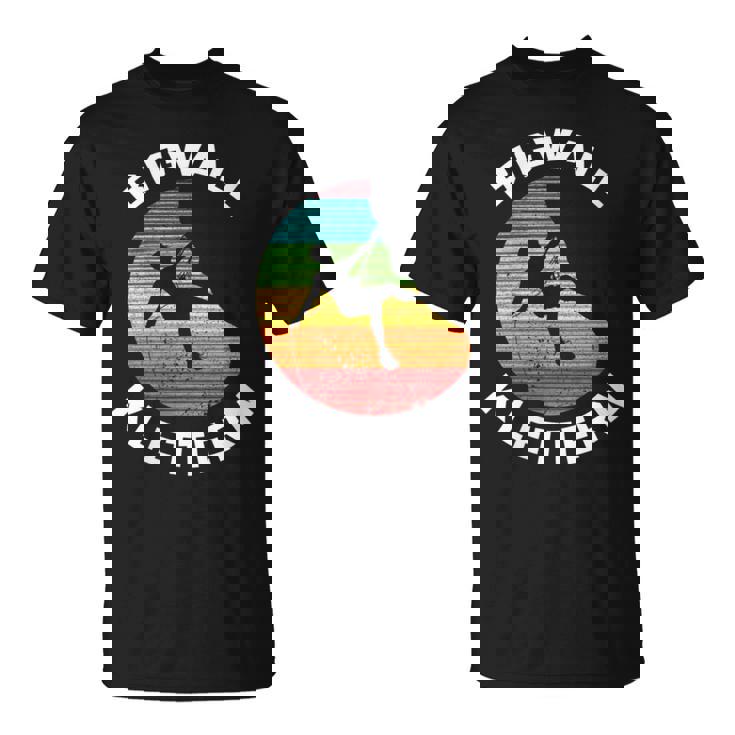 Bigwall Escalada De Rocas Cuello Camiseta unisex