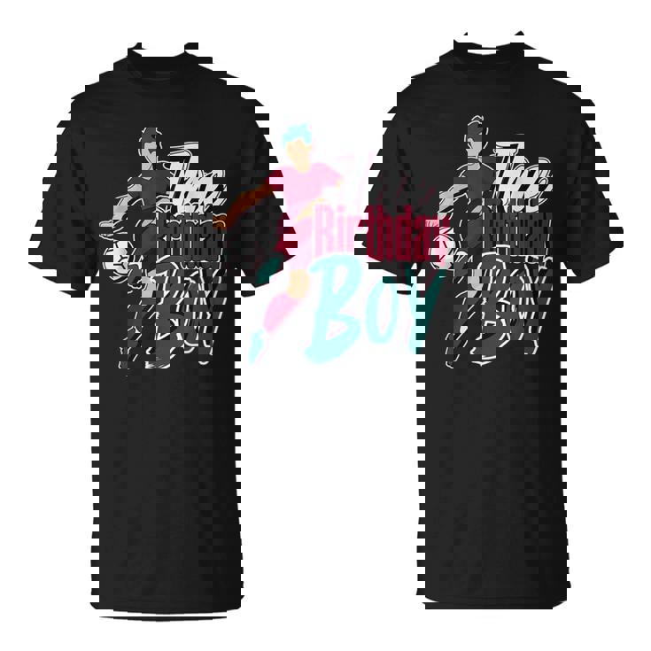 The Birthday Boyoccer Matching Family Tシャツ