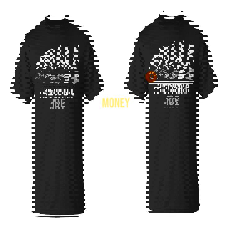 Bitcoin The Evolution Of Money Tシャツ