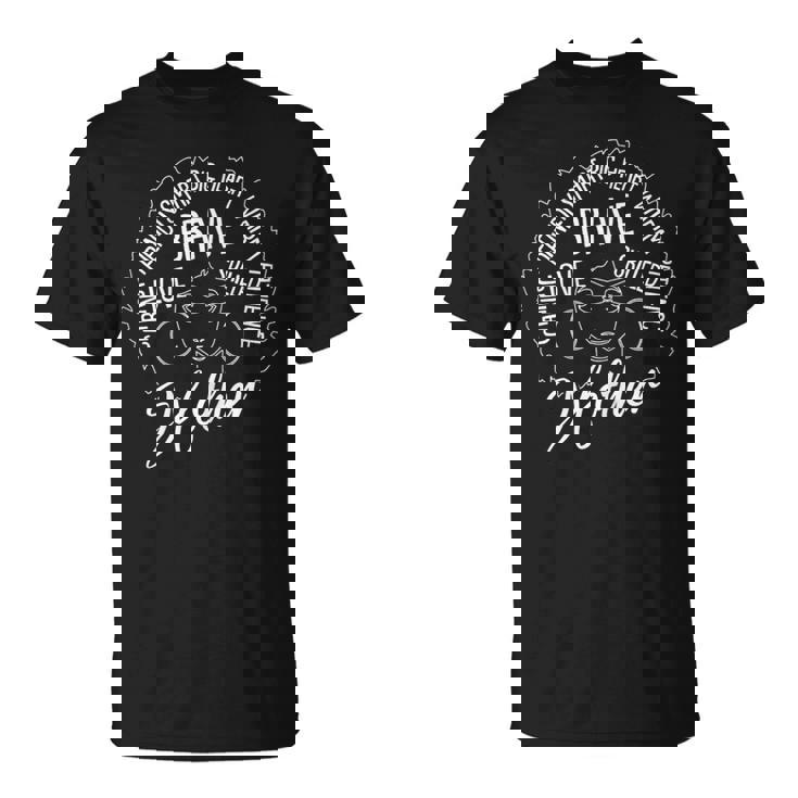 Black Mother Mothers-Day Afro Hair Melanin Pride Mama Mom T-Shirt