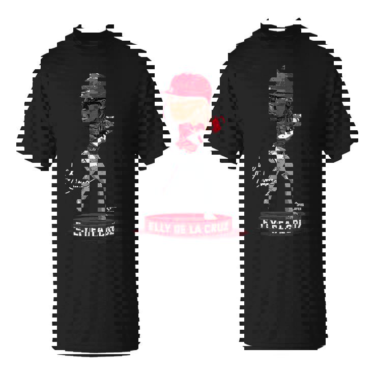 Bobblehead Elly De La Cruz Cincinnati Mlbpa Tシャツ