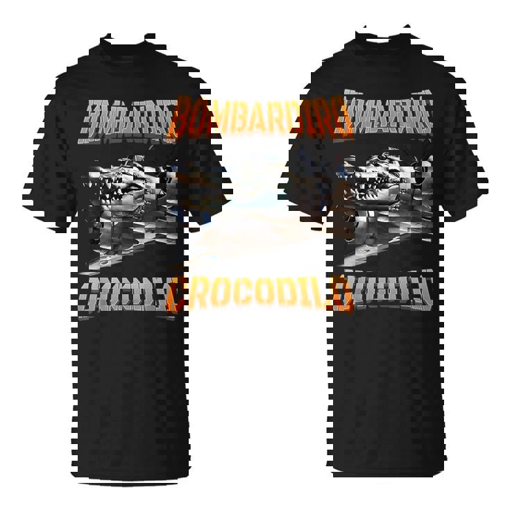 Bombardino Crocodilo イタリアンブレインロットミーム Tシャツ