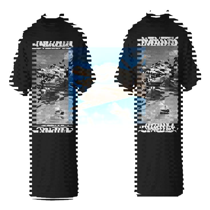 Bombardiro Crocodilo イタリアンブレインロットミーム Tシャツ