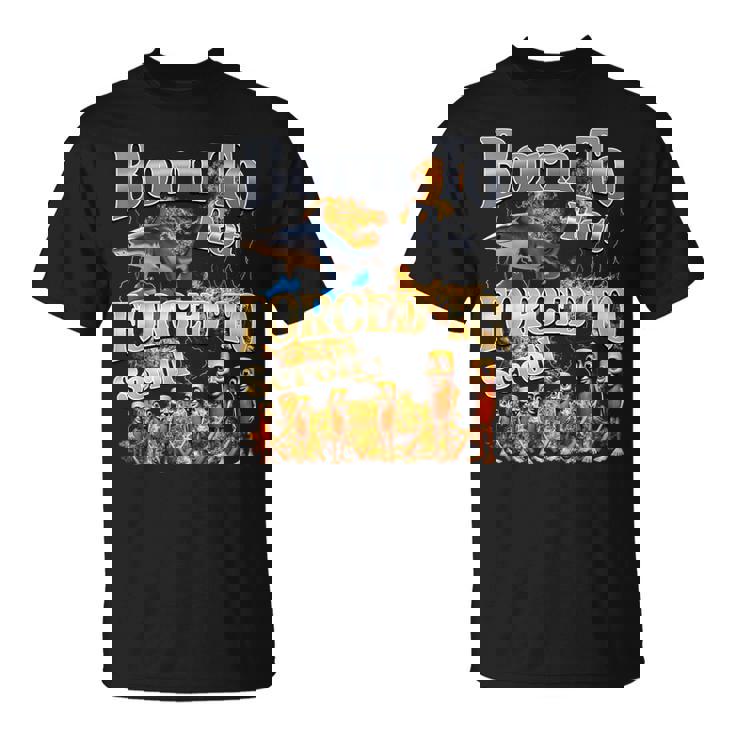 Born To Rot 強制スクロールされた面白いイタリアンブレインロットミーム Tシャツ