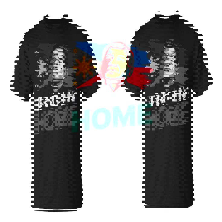 Bring Him Home サポーター Digong Duterte フィリピン Du30 Tシャツ