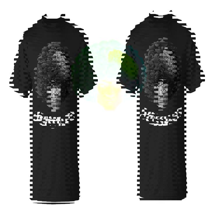 Brocco Lee ブロッコリー ブルースビーガン ベジタリアン ワードゲーム Tシャツ