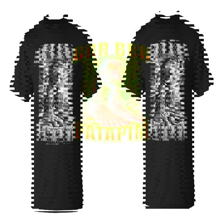 Brr Brr Patapim Divertido Italiano Meme Brainrot Patapim Humor Camiseta unisex