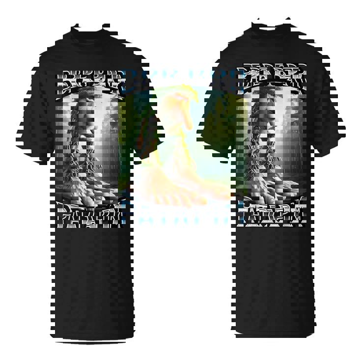 Brr Brr Patapim Italian Brainrot Camiseta unisex