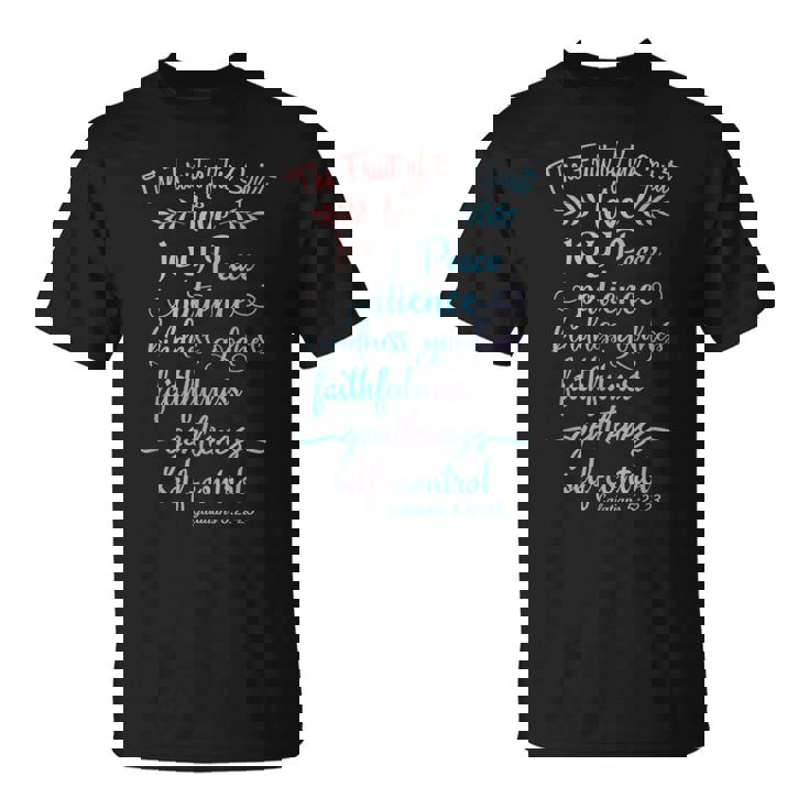 But The Fruit Of Thepirit Is キリスト教信仰引用聖書 Tシャツ