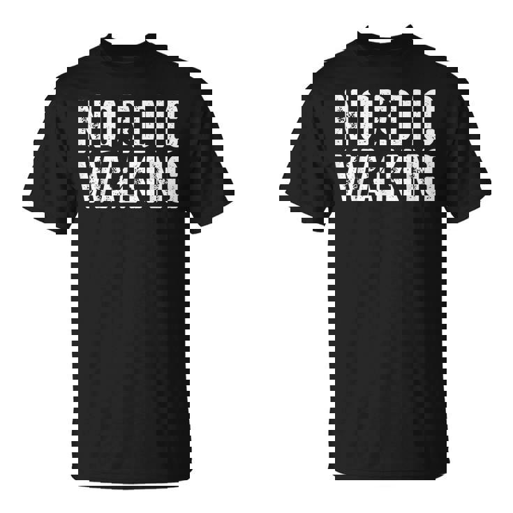 Caminata Nórdica Camiseta unisex