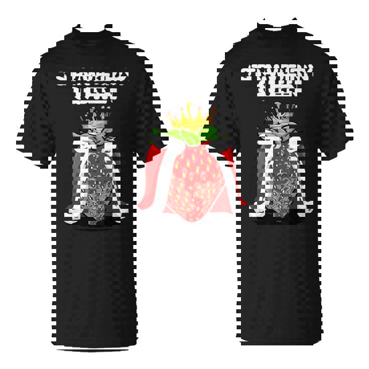 Camisa Para Trawberry Queen Para Amantes De La Fresa Camiseta unisex