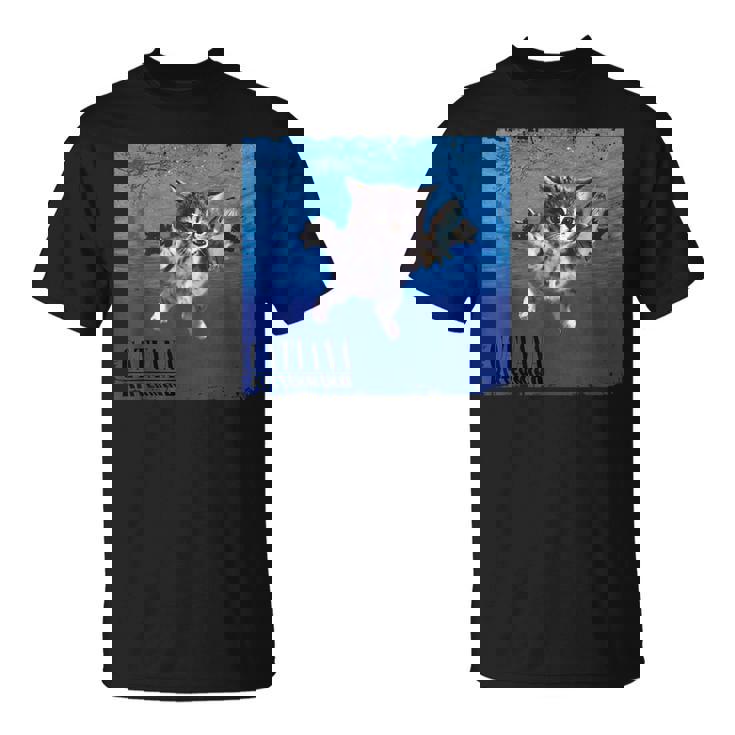 Cat Nevermind 子猫ニャーパロディ 面白い猫 動物好き Tシャツ