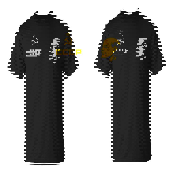 Cccp ソ連共産党 ロシア連邦 レーニンリーダー Tシャツ