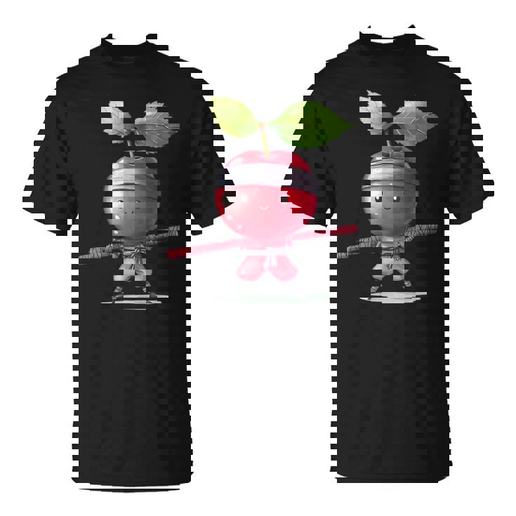 Cherry Ninja かわいいtシャツ Tシャツ