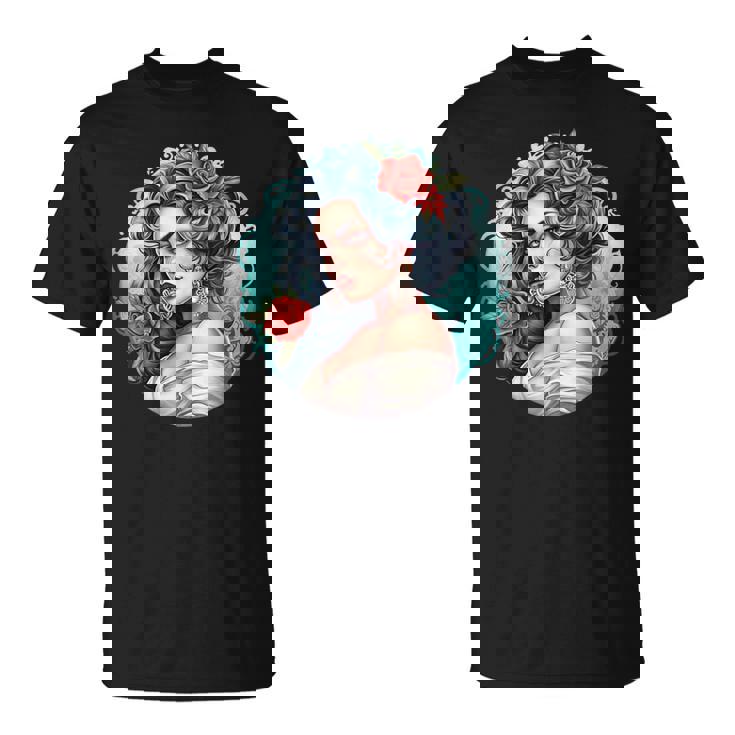 Chicano Girl メキシコ系アメリカ人 シカーノ ヒスパニック ラティーナ Tシャツ