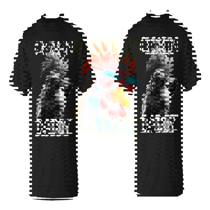 Chicken Daddy チキンパパ ニワトリ お父さん 農家 養鶏場 父の日 Tシャツ
