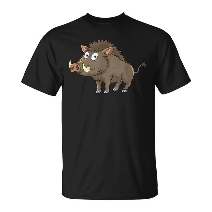 Baddery Maglietta: Cervo - con Ricami di Alta qualità - T-Shirt Cacciatore - Idea Regalo - Maglia Uomo Uomini - Caccia - Verro - Cacciatrice - Battuta