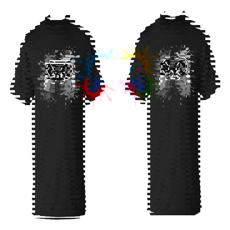 Control All Theideo Game Controller ゲーマー ボーイズ メンズ Tシャツ