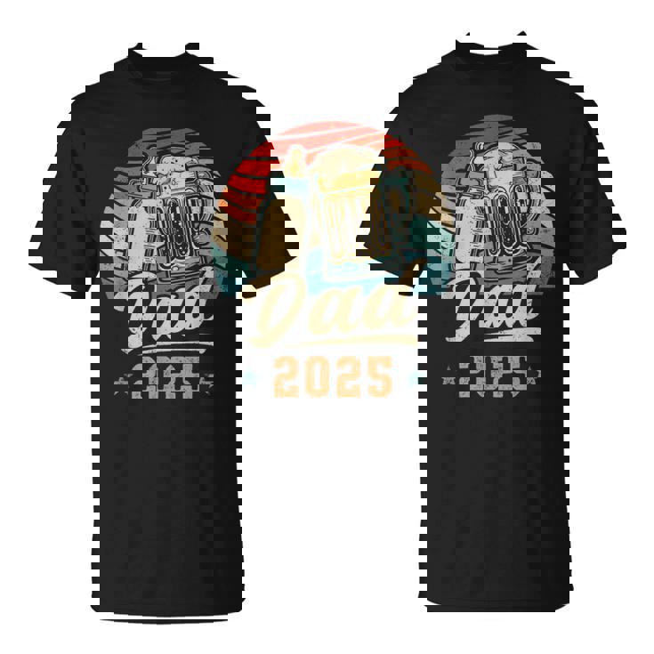 Dad 2025 年のパパ 初めての父の日 若いパパ 新しいパパ Tシャツ