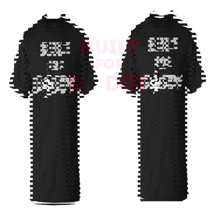 Daddy Qos用に作られています ピンク セクシー スペードの女王 ギフト Tシャツ