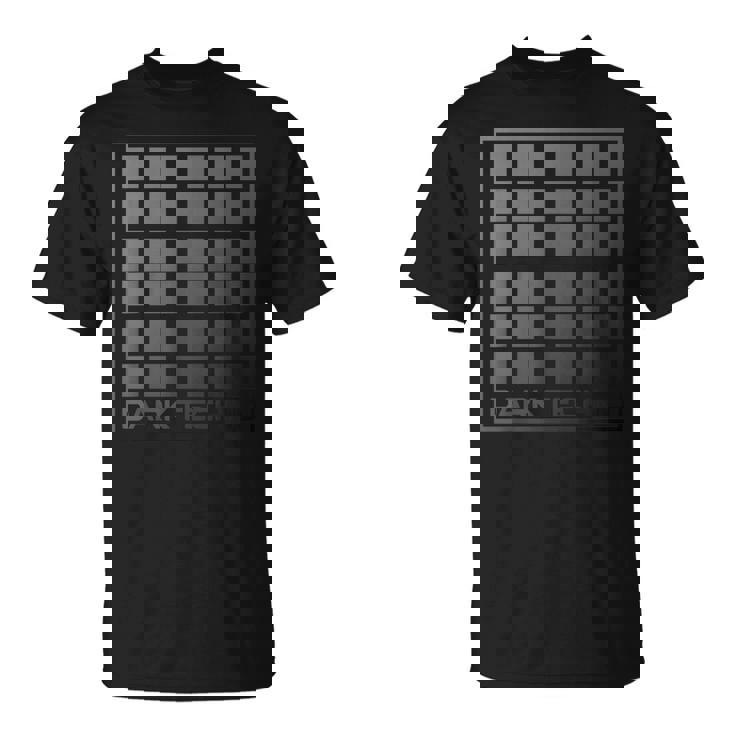 Dark Techno Music A Future Rave Techno Camiseta unisex