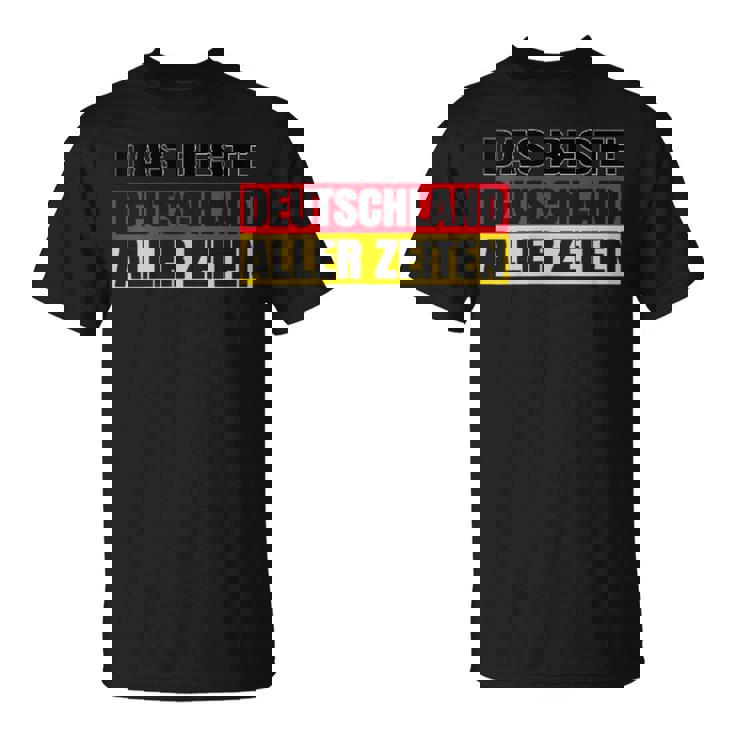 Das Beste Deutschland Aller Zeiten。 Tシャツ