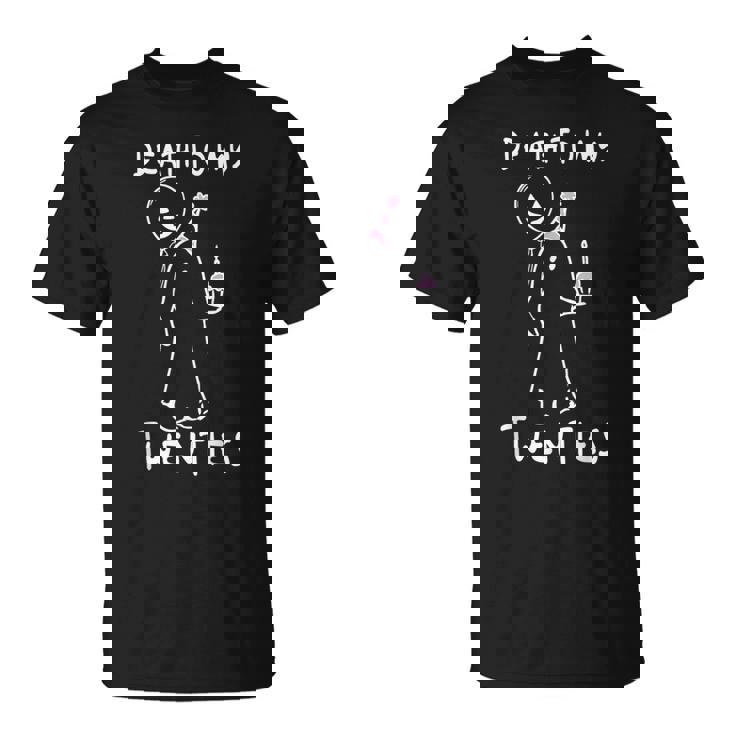 Death To My Twenties RIP 20代 30歳の誕生日 Tシャツ