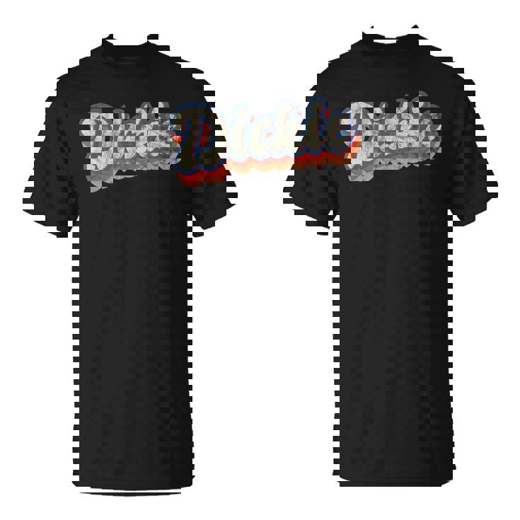 Dickie 名前入りシャツ カスタムレタリング 70年代 Tシャツ