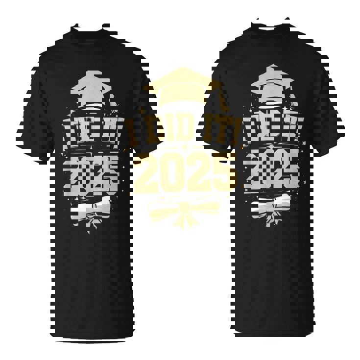 I Did It Graduate 2025 2025年卒業クラス Tシャツ