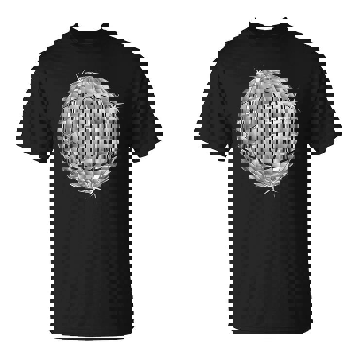 Disco Mom シルバー ディスコ ボール Mothers Who Disco Tシャツ