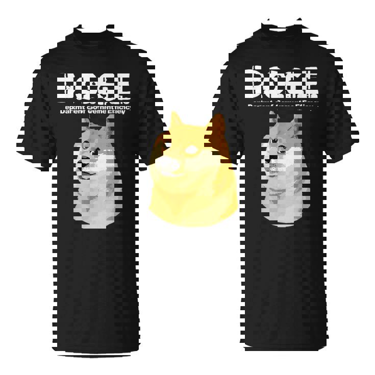 Doge政府効率省 Tシャツ