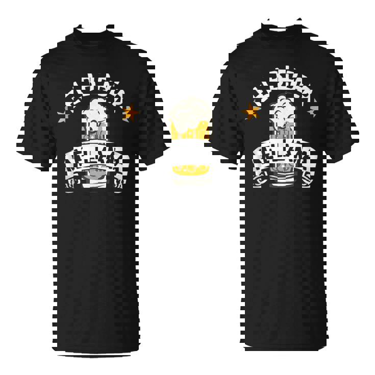 El Beber Me Llama Frase Divertida Amantes De La Cerveza In Mangas Camiseta unisex