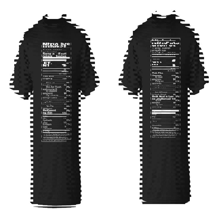 Entj シャツ The Commander パーソナリティ 栄養成分 Tシャツ