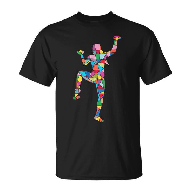 Escalada Montañas Escaladores Boulder Niñaseñoras Boulder Boulder Camiseta unisex