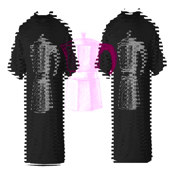 Essenza Italiana Moka コーヒーメーカー Tシャツ